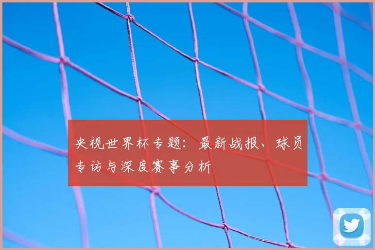 央视世界杯专题：最新战报、球员专访与深度赛事分析